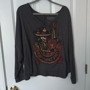 Cotton long sleeved T